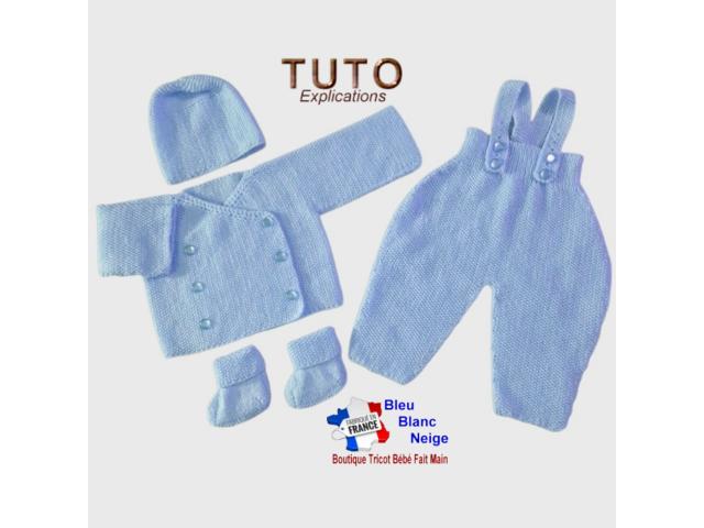 Photo Boutique layette bébé et PATRON à tricoter en pdf image 3/5
