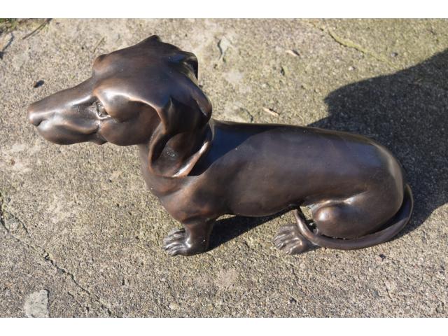 Photo Bronze animalier ,le teckel image 3/6