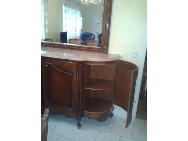 Photo Buffet avec plateau marbre, table SAM et chaise image 3/5