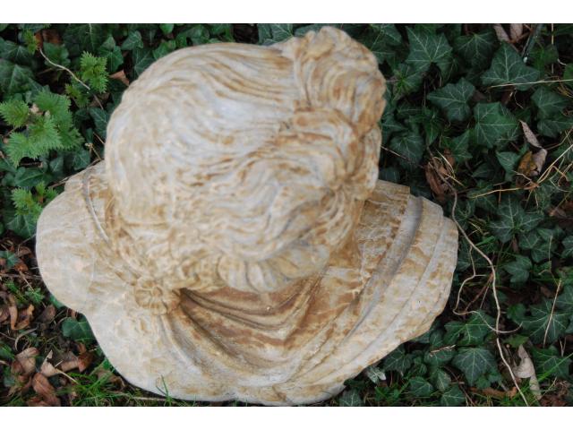 Photo BUSTE D'APOLLON EN PIERRE BLEUE image 3/6