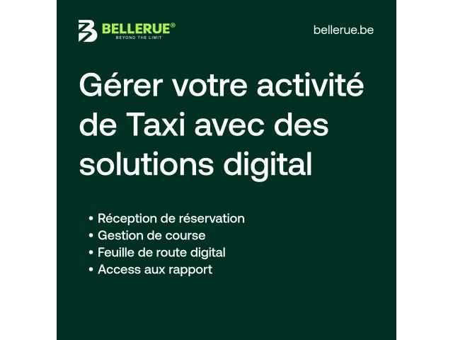 Photo CAB MARKET le premier market place de taxi en ligne Bruxellois image 3/5