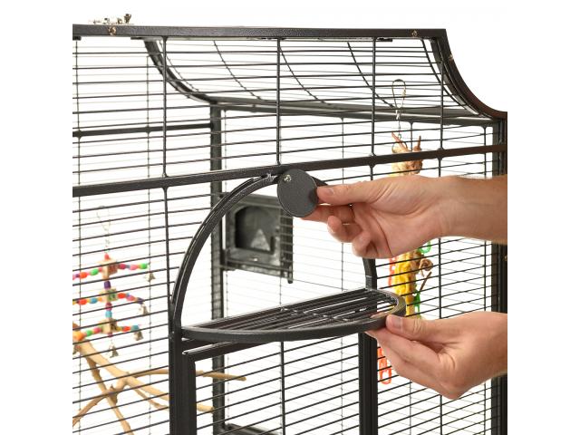 Photo Cage Détroit platinum voliere inseparable cage canari cage pinson voliere mandarin voliere calopsitt image 3/6