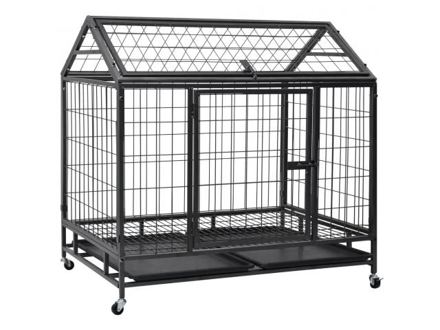 Photo Cage mobile pratique Maison cage chien cage chat cage intérieur cage voiture cage transport propreté image 3/3