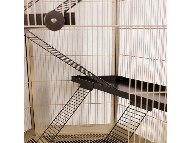 Photo Cage rongeur hexagonale Luxe chocolat vanille montana Sevilla IV cage furet cage chinchilla cage oct image 3/3