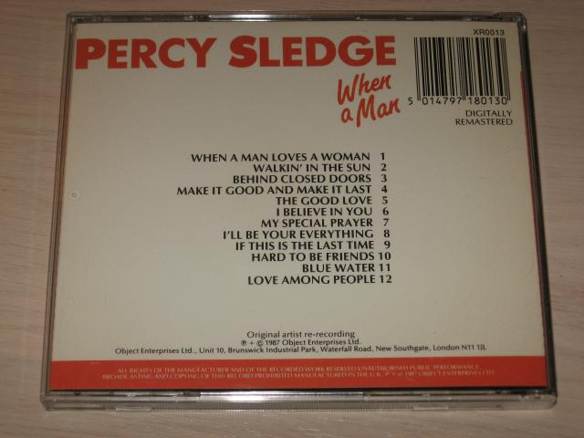 Photo Cd audio percy sledge when a man image 3/3