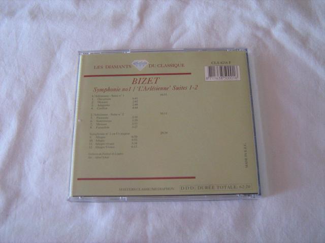 Photo CD Bizet Symphonie n° 1 et L'Arlésienne image 3/3