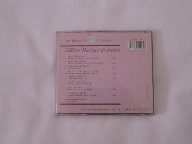 Photo CD Célèbres Musiques de Ballets image 3/3