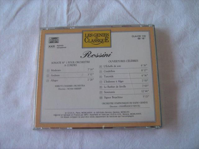 Photo CD Les génies du classique - Rossini image 3/3