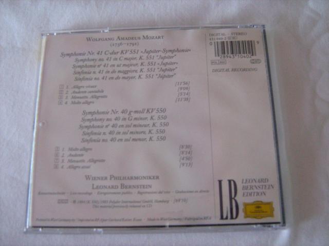 Photo CD Mozart - Symphonies 40 et 41 "Jupiter" image 3/3