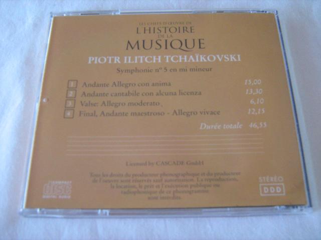 Photo CD Tchaïkovski - Symphonie n° 5 image 3/3