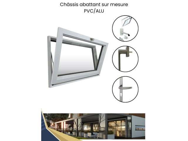 Photo Châssis à  abattant PVC sur-mesure: Conception ergonomique image 3/3