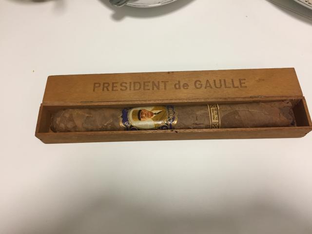 Photo Cigare président de Gaulle merrita image 3/4