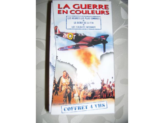 Photo Coffret de 4 VHS La Guerre en Couleurs image 3/4