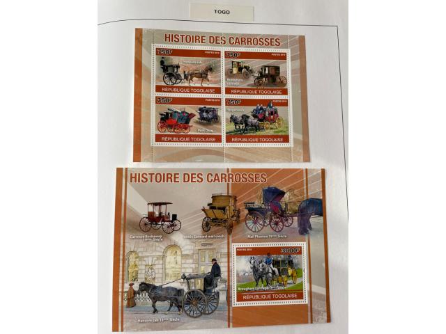 Photo Collection de timbres: thématique chevaux - 150 pages image 3/6