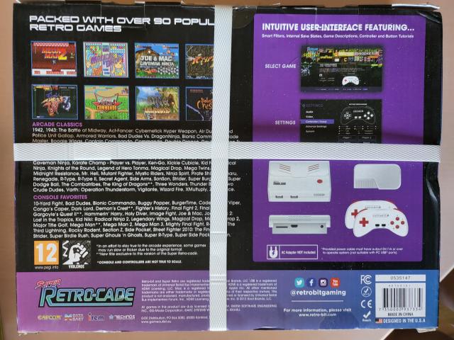 Photo CONSOLE RETRO-CADE  90 JEUX image 3/3