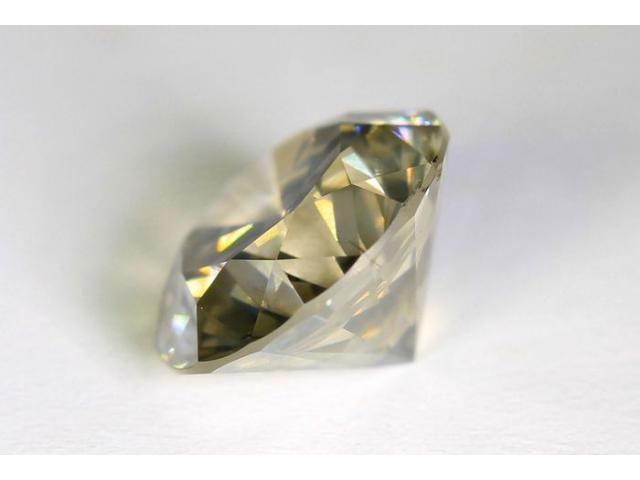 Photo Diamant - 1,32 ct - Jaune fancy grisâtre image 3/6