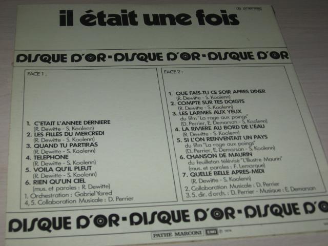 Photo Disque vinyl 33 tours les compagnons de la chanson disque d'or image 3/3