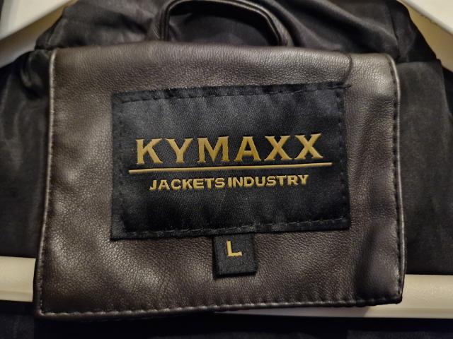 Photo Doudoune en cuir Kymaxx image 3/4