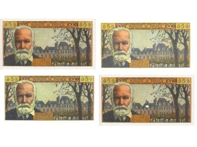 Photo F 56 LOT DE 12 BILLETS 5NF VICTOR HUGO image 3/6