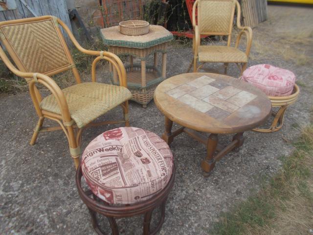 Photo fauteuils meuble etc en rotin faire prix image 3/5