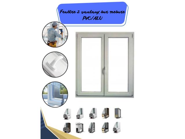 Photo Fenêtre PVC sur-mesure - deux vantaux: Confort toute saison image 3/3