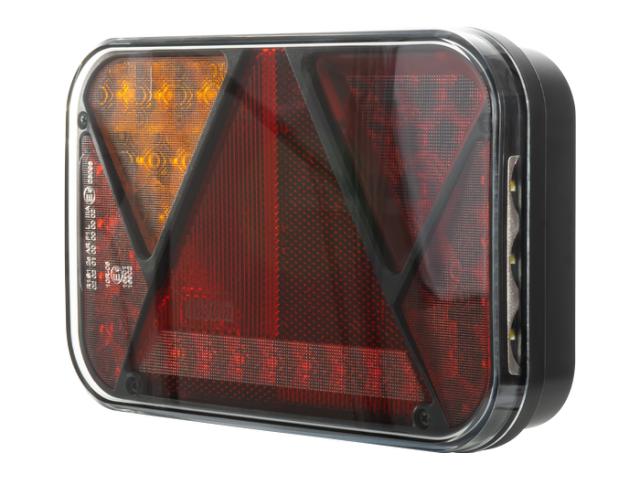 Photo Feu arrière LED 6 fonctions Fristom FT-270 gauche 12V image 3/6