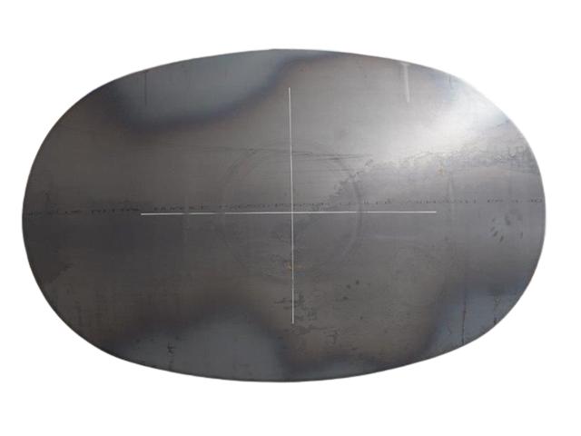 Photo Fond de cuve virole fond bombe acier aluminium fond plat conique image 3/5