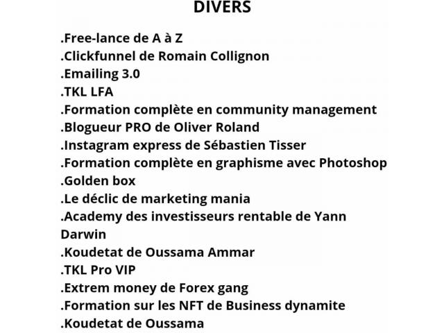 Photo Formation E-commerce , Trading, Affiliation, immobilier, crypto image 3/6