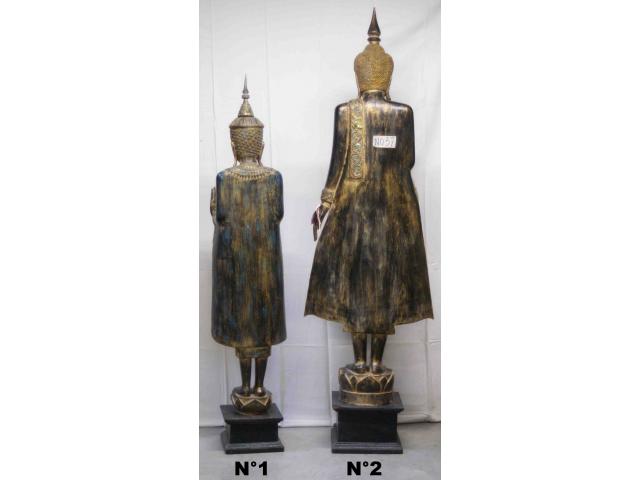 Photo Grande statue de Bouddha debout style Thaï - H: 161 à 192 cm image 3/3
