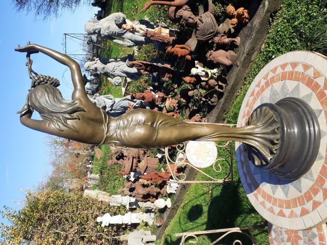 Photo GRANDE STATUE EN BRONZE SIGNE ALDO VITALEH image 3/6