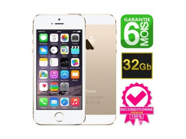 Photo iPhone 5S pas cher, prix -35% reconditionné à neuf ! image 3/3