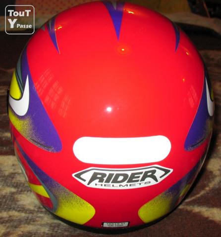 Photo Je vends mon casque moto marque RIDER HELMETS image 3/5