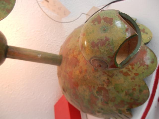 Photo lampe à poser Forme tortue verte sous ombrelle image 3/6