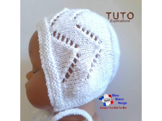 Photo Layette tricot bébé à tricoter explications en pdf image 3/5