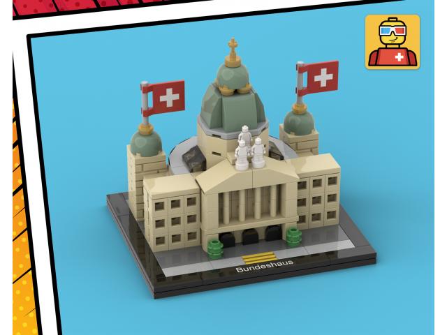 Photo LEGO Bundeshaus - Palais fédéral - Bern Schweiz - Suisse image 3/6