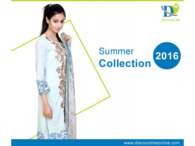 Photo Light Blue Color With Embroidery Three Piece Lawn Suit image 3/4