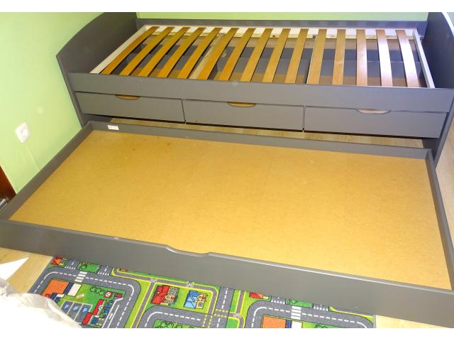Photo Lit Gigogne pour Enfants - 2 Couchages 90x200 cm image 3/4