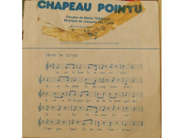 Photo Livre Disque vinyl CHAPEAU POINTU image 3/6