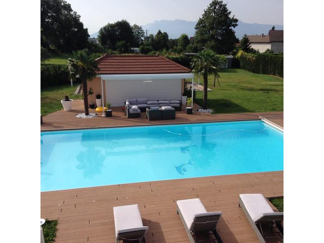 Photo maison villa piscine luxe colombe grenoble lyon image 3/6
