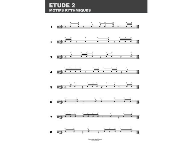 Photo Maîtrisez la Batterie avec "Rythmes et Accentuations" - Votre Guide Ultime pour Devenir un image 3/4