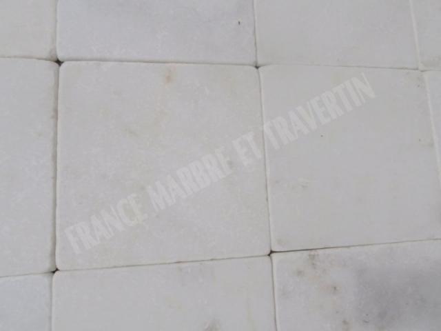 Photo Marbre Afyon Blanc 20 x 20 cm image 3/5