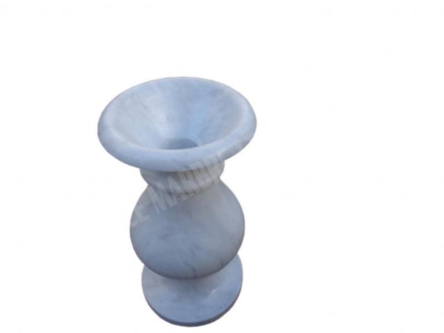 Photo Marbre Blanc Vase 60 cm image 3/5