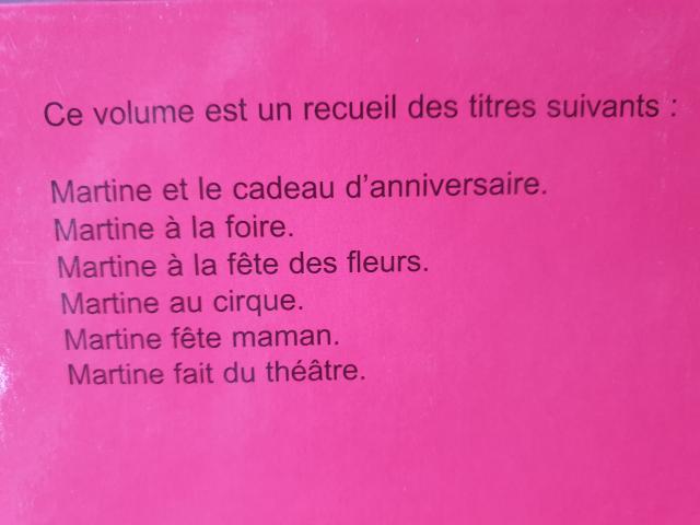 Photo Martine livre jeunesse  (6 récits !) ~ Marlier image 3/4