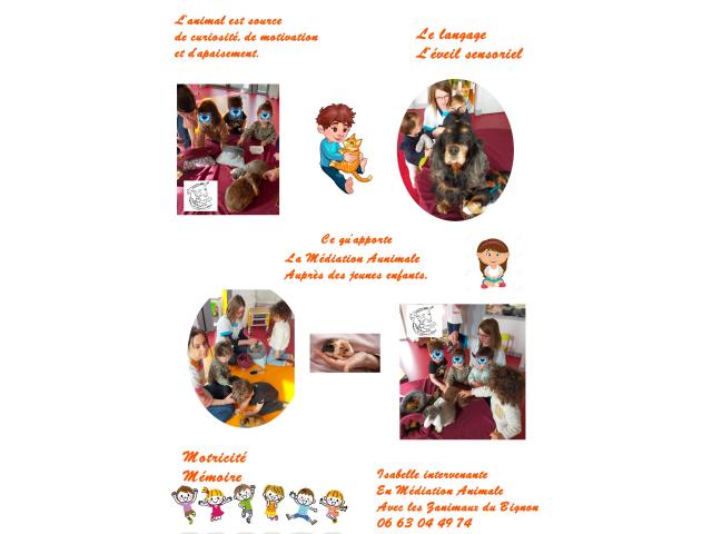 Photo Médiation Animale  les Zanimaux du Bignon image 3/6