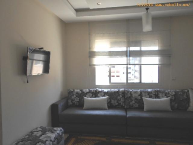 Photo Moderne appartement meublé avec terrasse en location à agdal image 3/6