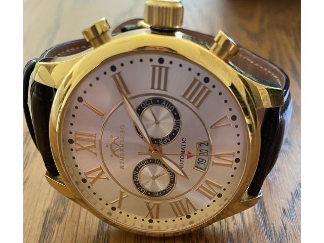 Photo Montre Hidenberg 280-H Open Date Gold Edition limitée chiffrée à 5750 exemplaires image 3/5