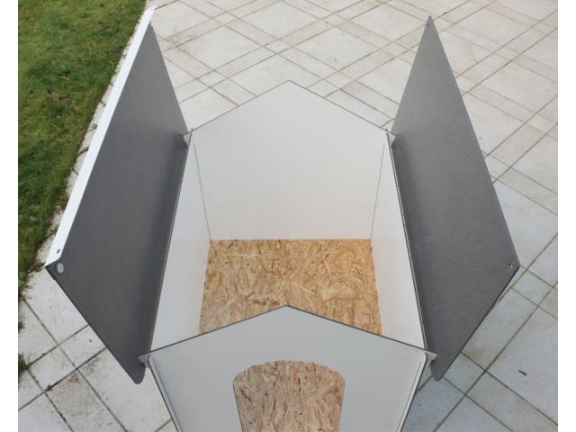 Photo Niche 3 tailles en HPL niche HPL niche anti morsure niche solide niche costaud niche moderne niche t image 3/3