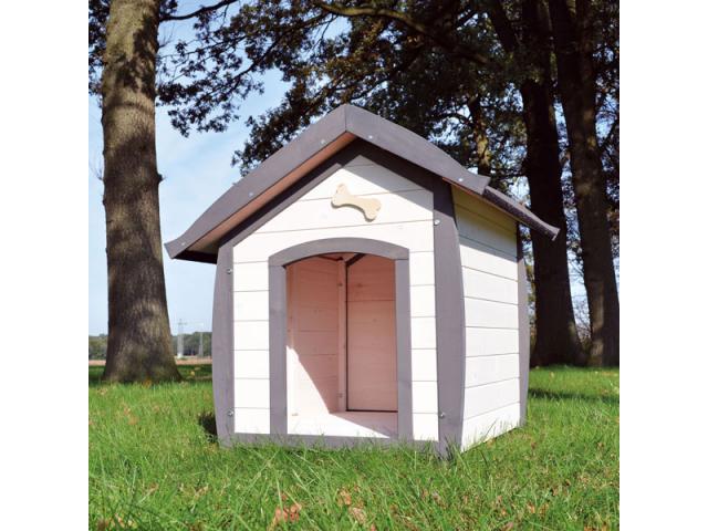 Photo Niche design Oscar L - M - XL niche chien abri chien niche géante niche XL cabane chien abri bois ni image 3/6