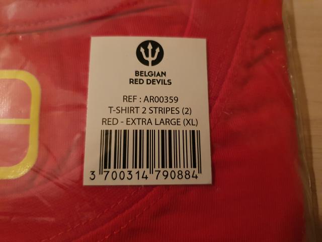 Photo Nouveau t-shirt belgian red devils taille XL image 3/5