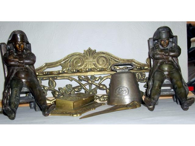 Photo objets-bronze-cuivre doré-ideal braderie ou autres. image 3/4